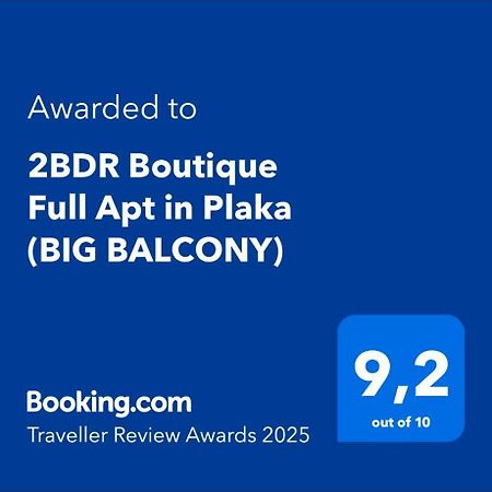 2Bdr Boutique Full Apt In Plaka Athen Eksteriør bilde