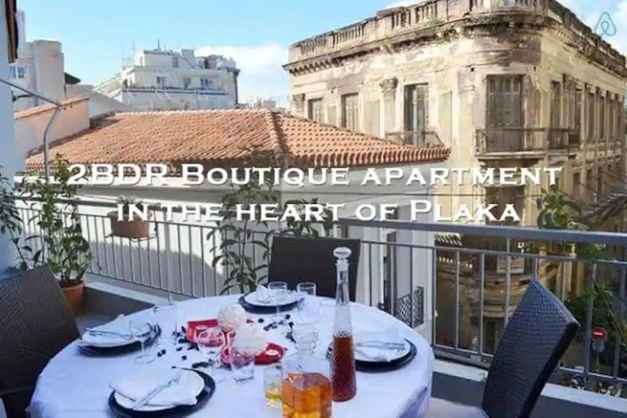 2Bdr Boutique Full Apt In Plaka Athen Eksteriør bilde